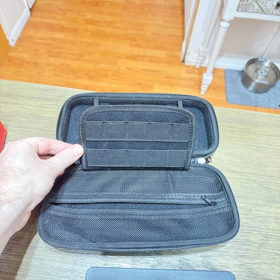 Nintendo Switch OLED + 256GB SD Card & Carrier Case - Like New - photo 5