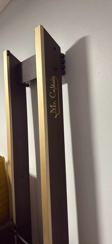 Mr. Captain Water Rowing Machine - Red Walnut Wood - Like New - photo 2