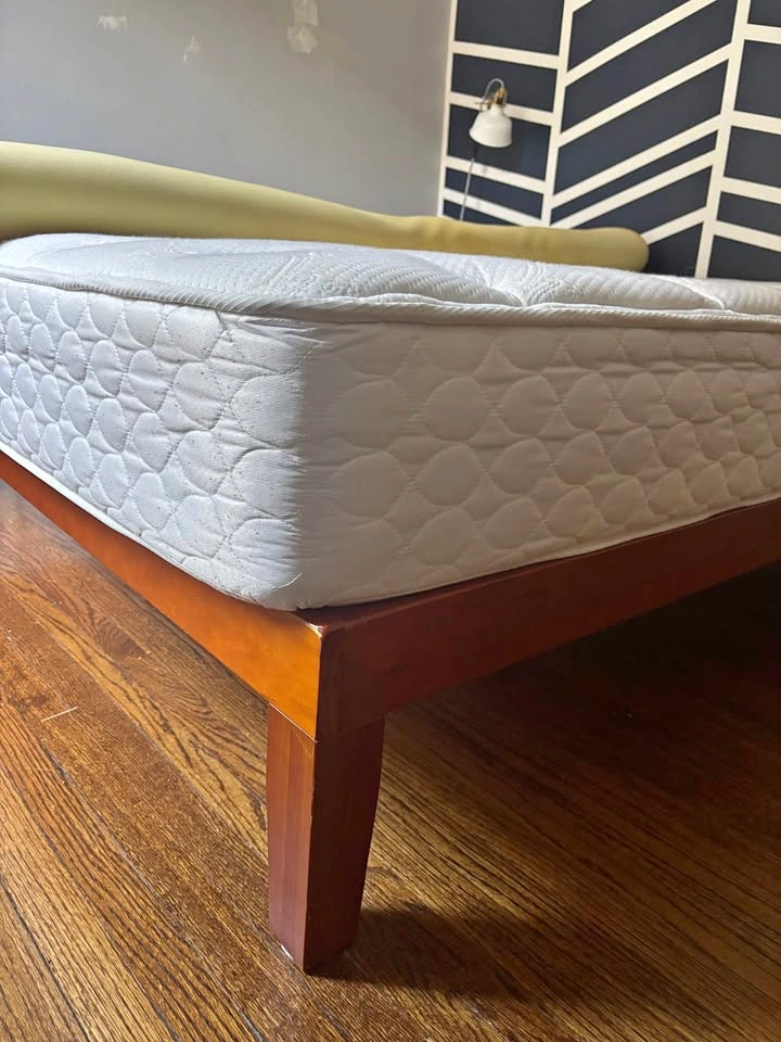 Queen Posturepedic Mattress and Bed Frame