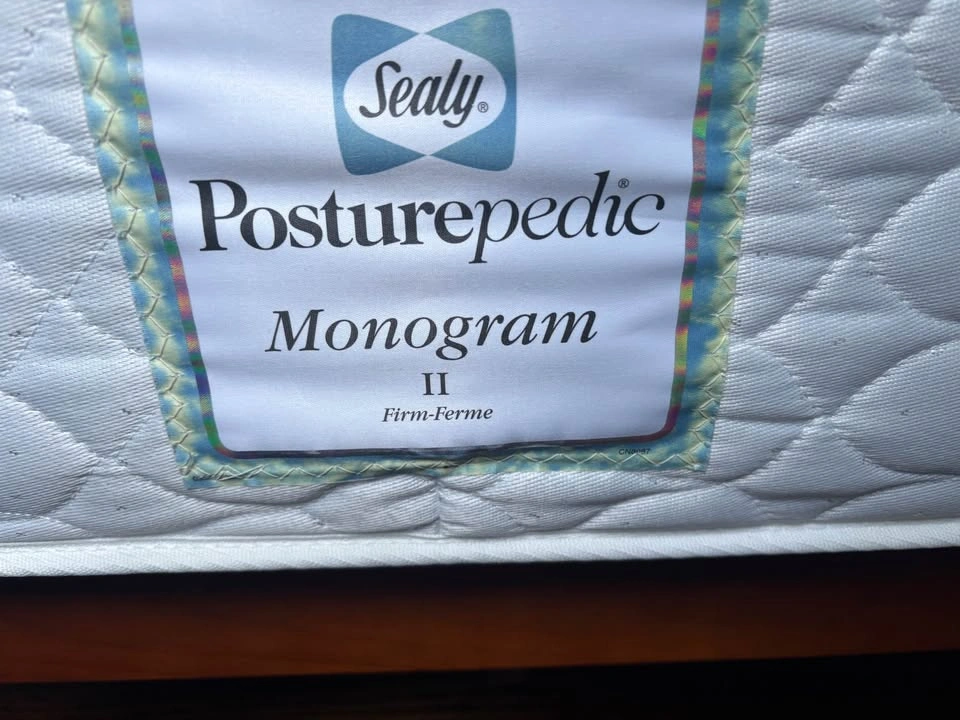 Queen Posturepedic Mattress and Bed Frame - photo 2