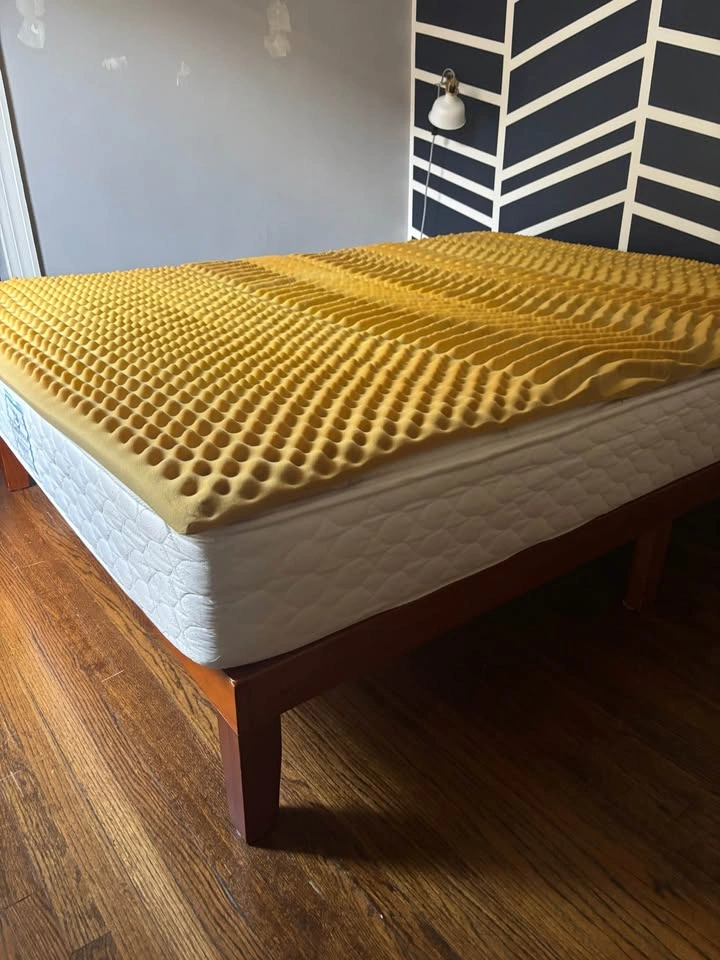 Queen Posturepedic Mattress and Bed Frame - photo 4