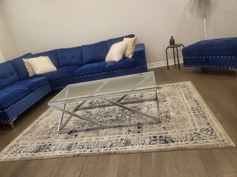Sliver chrome coffee table - photo 3