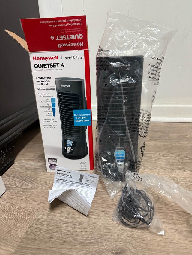 Honeywell Quietset 4 Oscillating Personal Fan