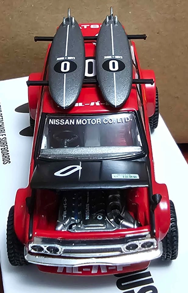 KAIDO HOUSE MINI GT 1:64 SCALE #54 RED DATSUN 510 WAGON SURF SAF - photo 2