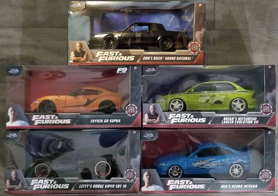 36 Jada 1:24 Fast & Furious Diecast Cars - Factory Sealed - photo 2