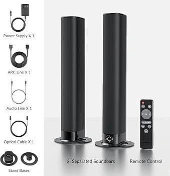 Brand New KY-8000 2.0 Channel Bluetooth Sound Bar - photo 2