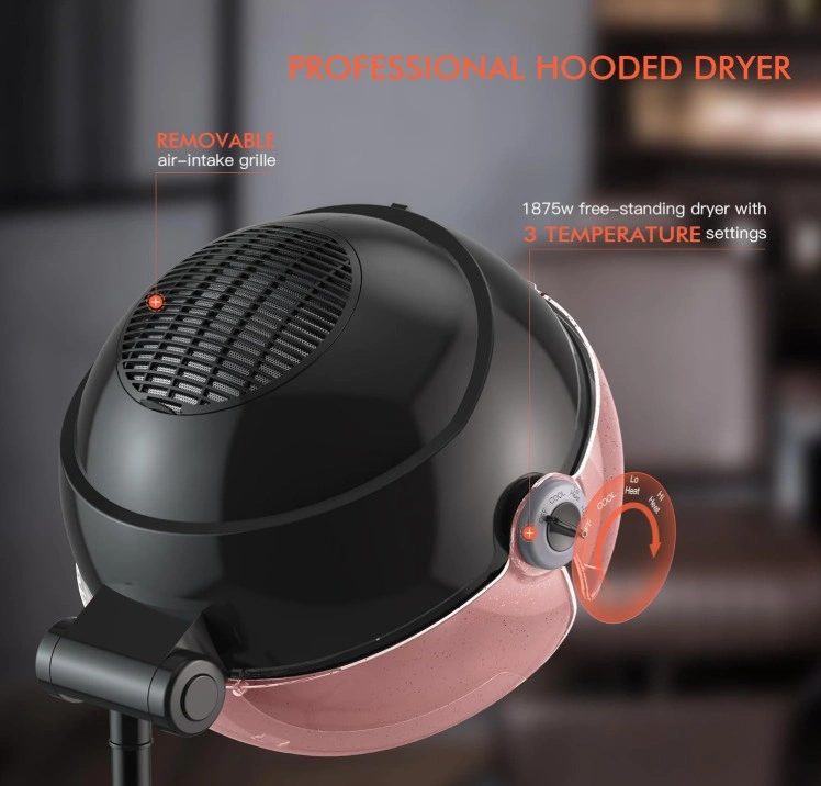 New Ionic Hooded Hair Dryer, Professional Standing Hair Dryer - photo 3