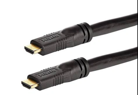 New 25ft 22AWG CL2 Silver Plated High Speed HDMI Cable - Black - photo 3