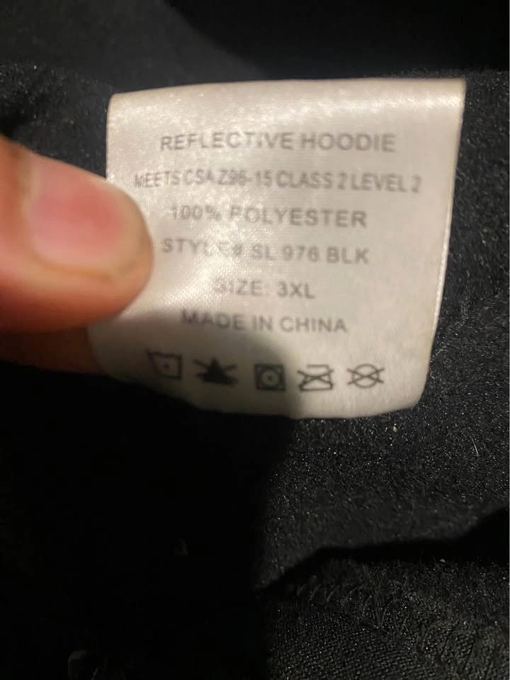 Reflective Hoodie 2XL Free Delivery - photo 4