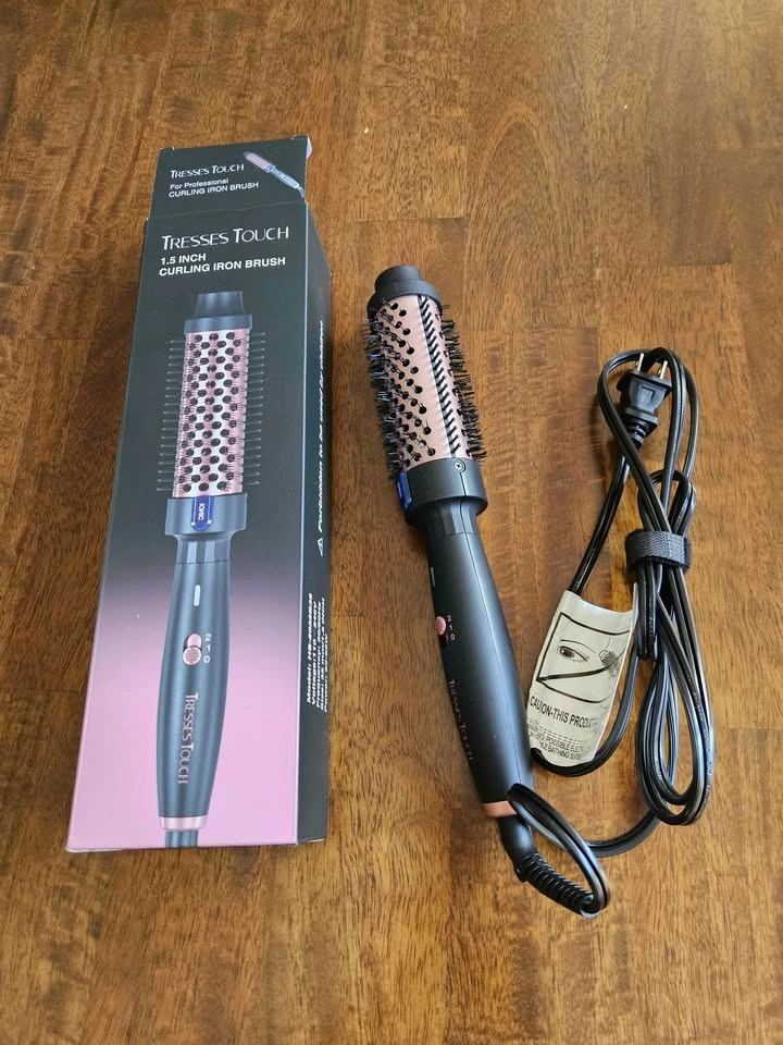 Tresses Touch 1.5” Ionic Styling Brush - Brand New - $25 - photo 5
