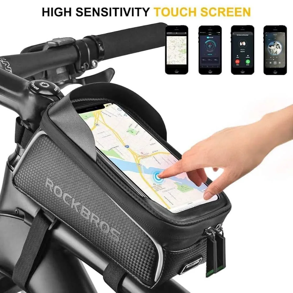 ROCKBROS Bike Bag Bicycle Phone Bag Top Tube thumbnail