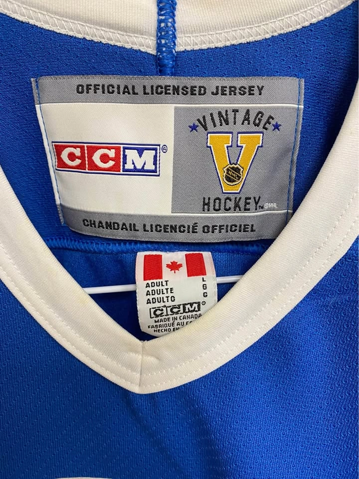 Retro CCM Quebec Nordiques NHL Hockey Jersey - photo 3