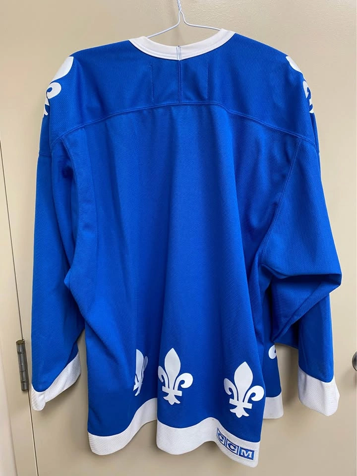 Retro CCM Quebec Nordiques NHL Hockey Jersey - photo 4