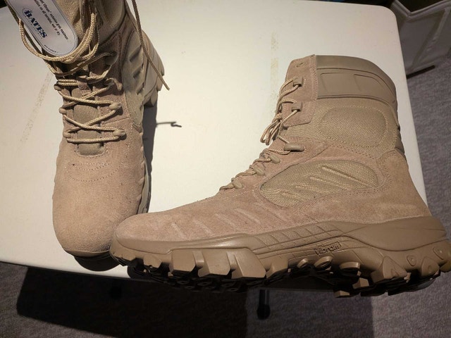 Bates M9 Desert Assault Boots Size 14