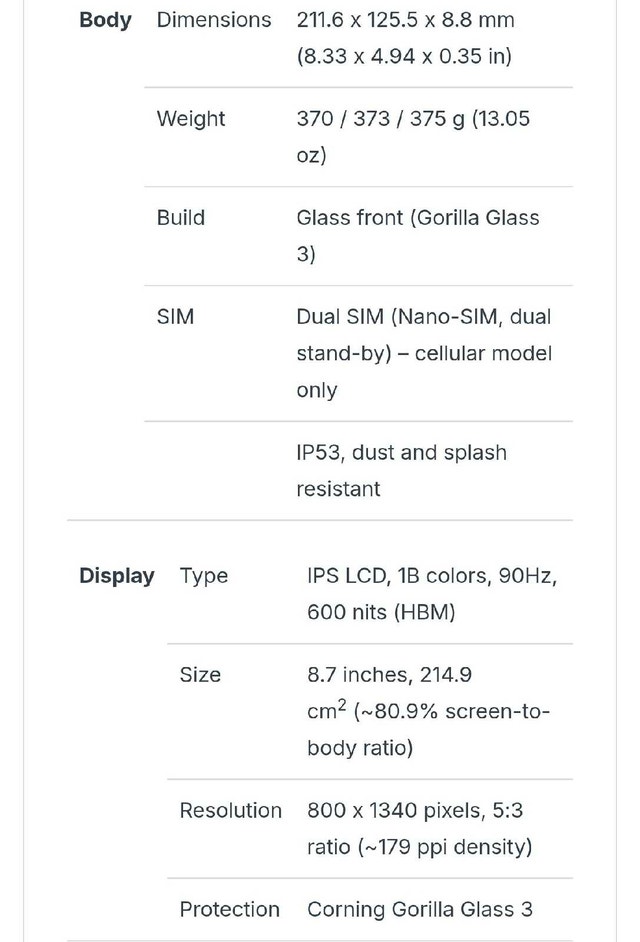Xiaomi Redmi Pad SE 8.7" Tablet - New - photo 2