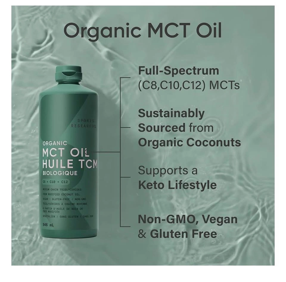 Sports Research Organic MCT Oil 946 mL - photo 5