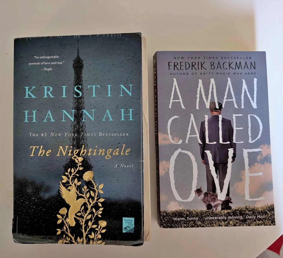 $7 for Bundle Kristin Hannah The Nightingale & Fredrik Backman A