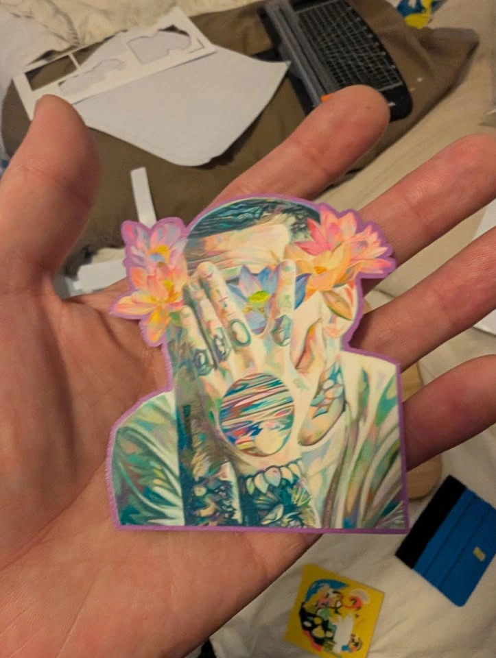Mac Miller Sticker Pack | Swimming, Faces & Divine Feminine - photo 5