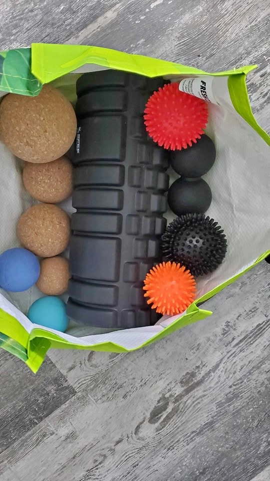 Massage Balls Yoga Mat