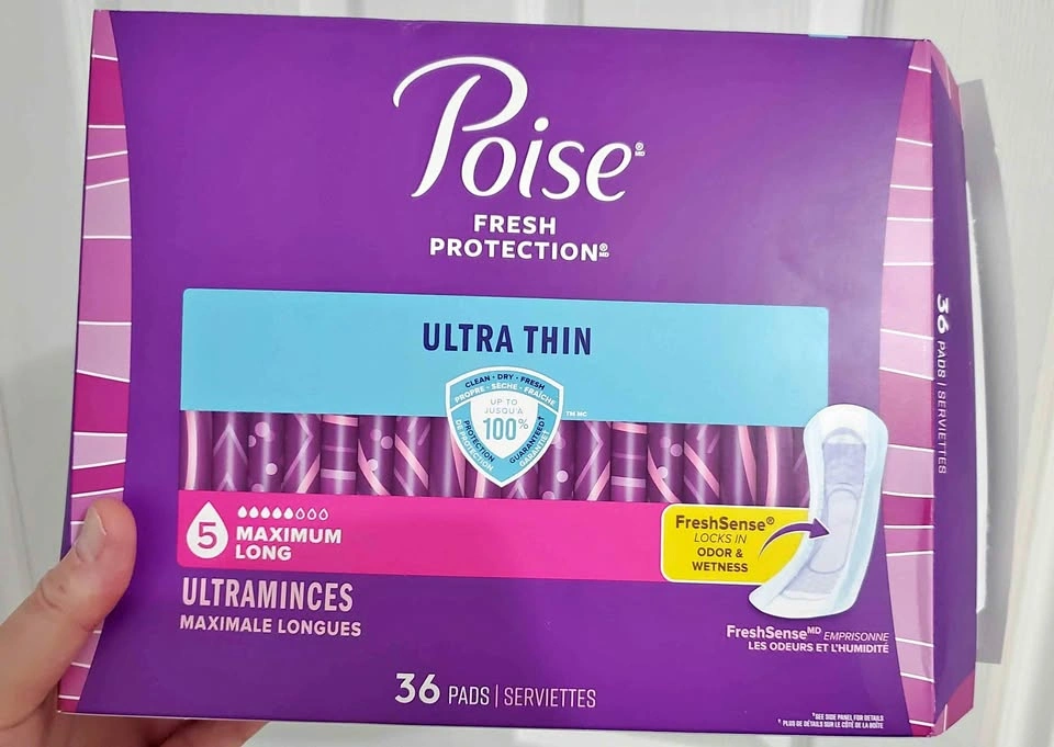 Poise Fresh Protection Ultra Thin Maximum Long Pads 36ct