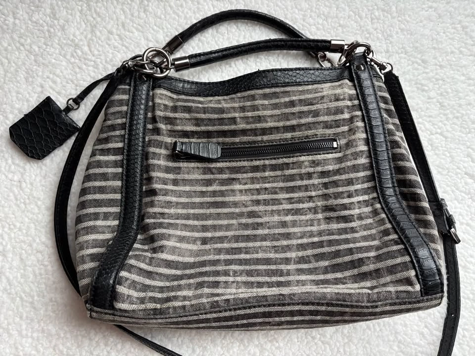 GUESS Vintage Y2K Washed Denim Shoulder Bag - photo 4