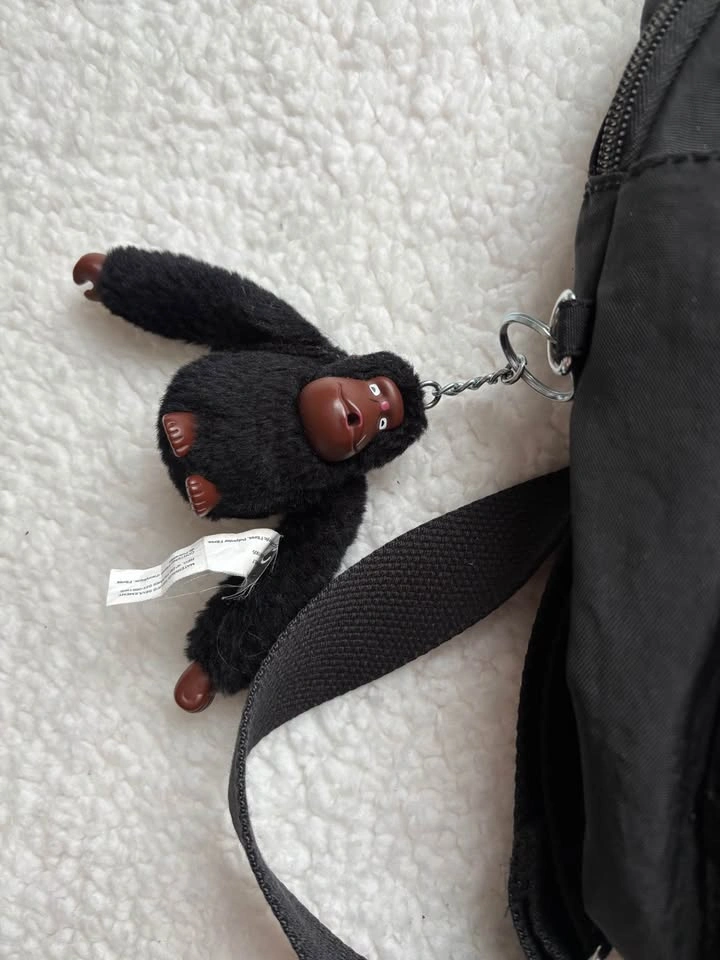 Kipling Y2K Black Queenie Backpack (13") with Monkey Keychain - photo 2