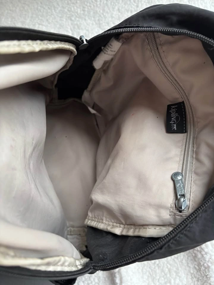 Kipling Y2K Black Queenie Backpack (13") with Monkey Keychain - photo 4