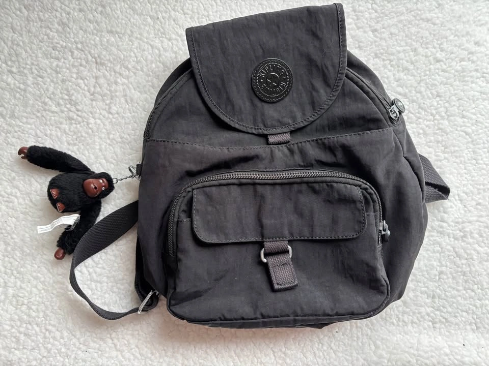 Kipling Y2K Black Queenie Backpack (13") with Monkey Keychain - photo 5