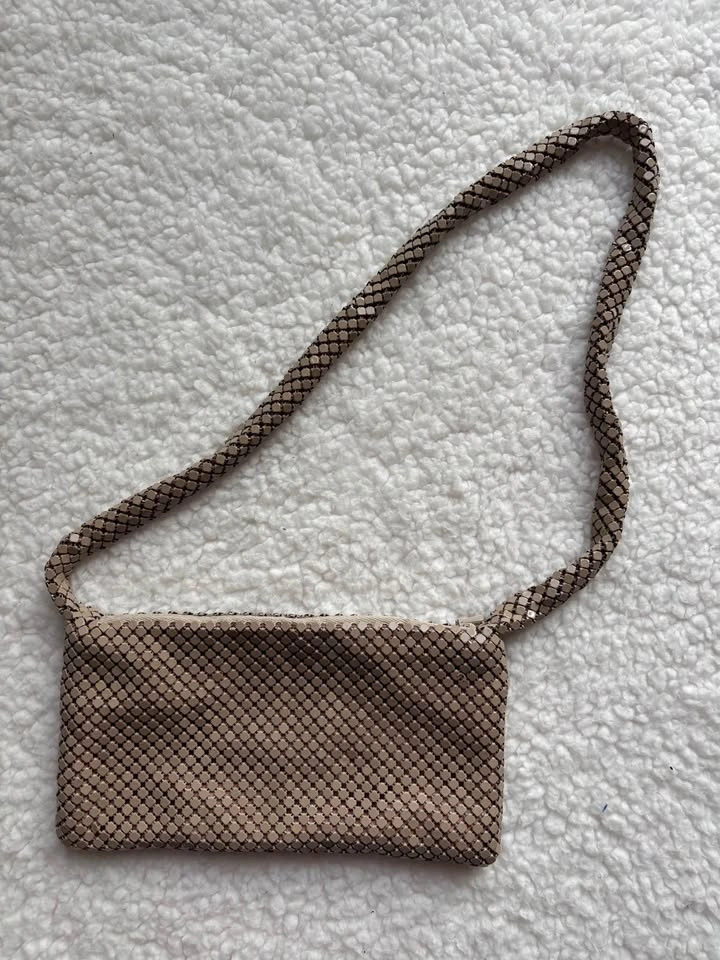 Vintage 90s/Y2K Jeanne Lottie Mini Metal Mesh Purse - photo 2