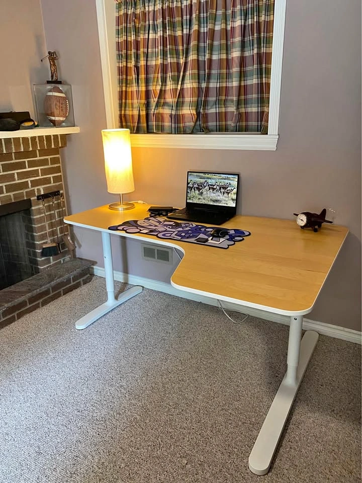 Ikea Corner Desk (Right Side) - Delivery Available