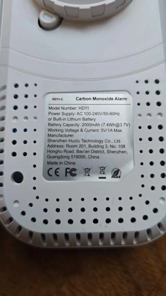 2-Pack HD11 Carbon Monoxide Alarms - photo 3