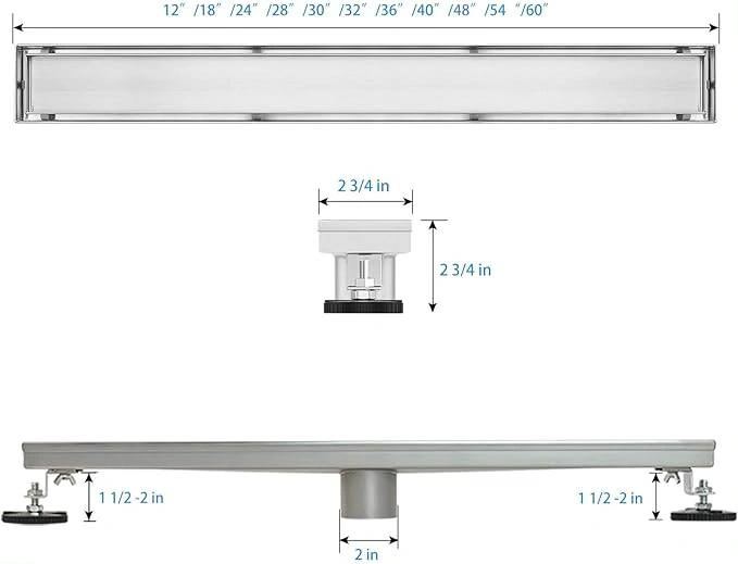 SaniteModar Linear Shower Drain 48 inch. - photo 2