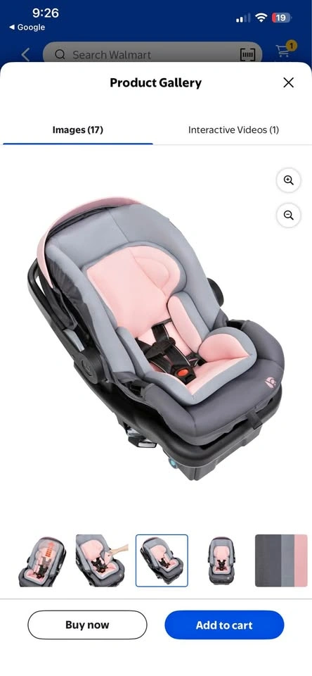 Baby Trend Secure-Lift Infant Car Seat