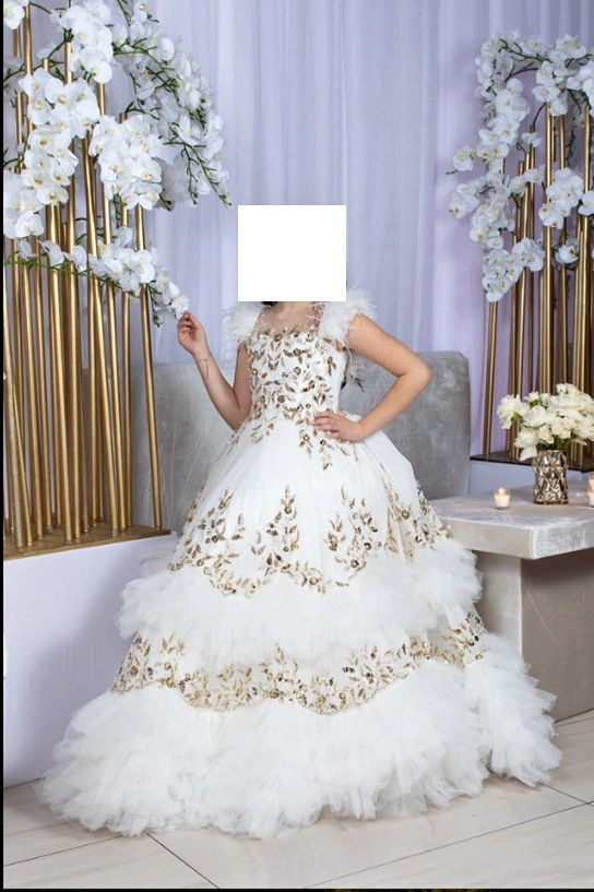 Custom Girls Size 16 Dress