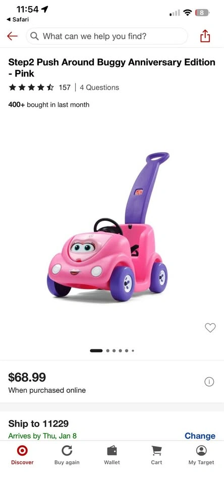 Step 2 Push Toddler Car