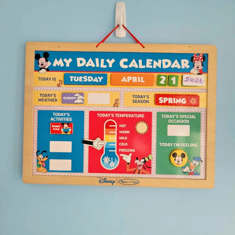 EUC Melissa and Doug Calendar for school/daycare