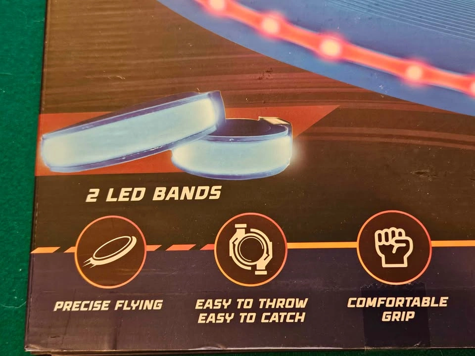 New Shield Design Stealth Lighted Flying Disc - photo 4