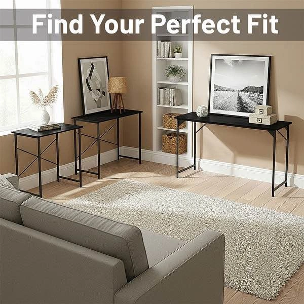 48” Computer Desk - Home Office Study Table - photo 4