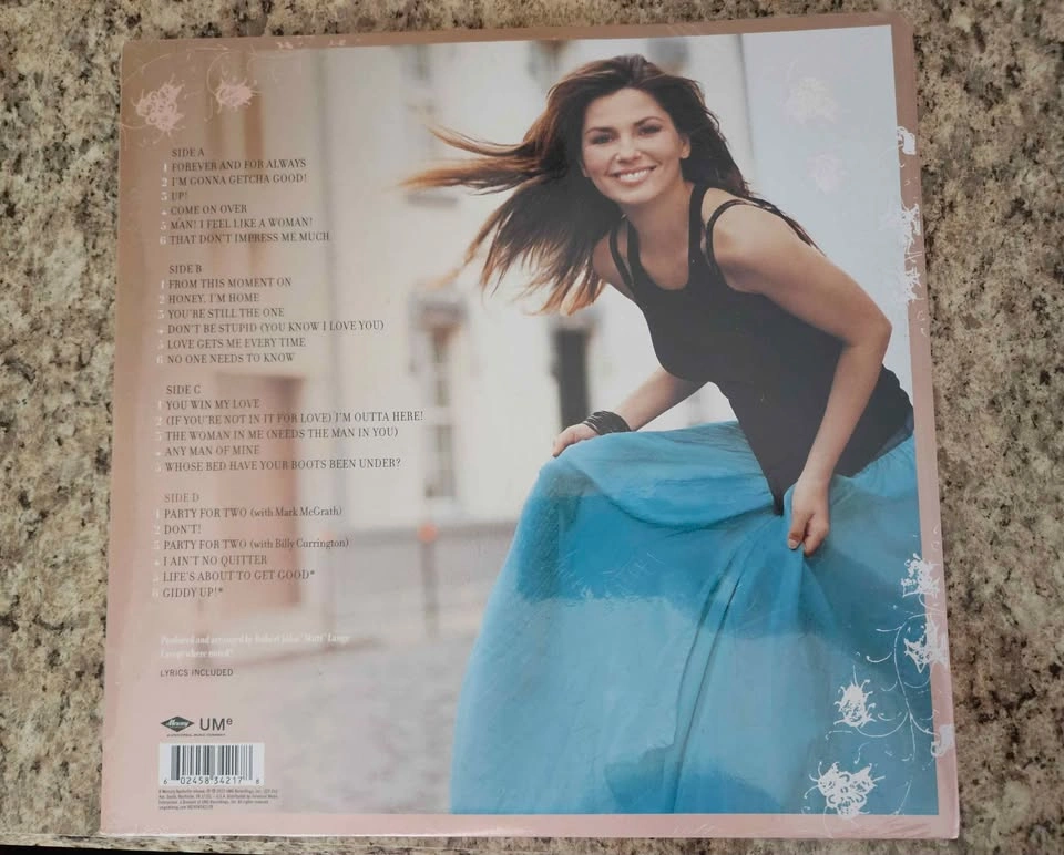 Shania Twain Greatest Hits Baby Pink Vinyl 2x LP - photo 2