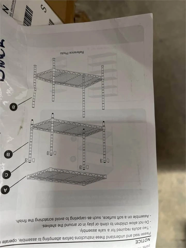 Metal Storage Rack / wire Rack - photo 4