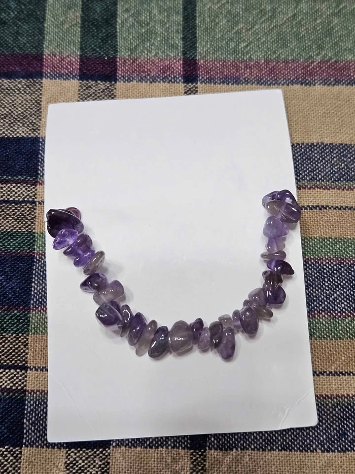 New You're a Gem Smart and Silly Amethyst Stretch Bracelet - photo 2