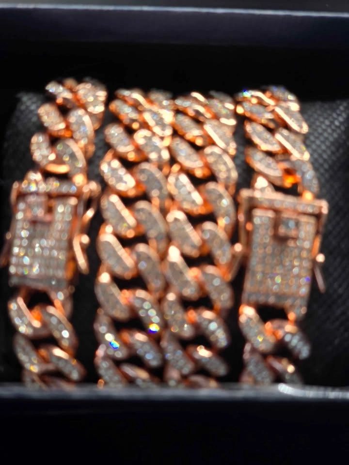 New ladies chain with bracelet and box - photo 4