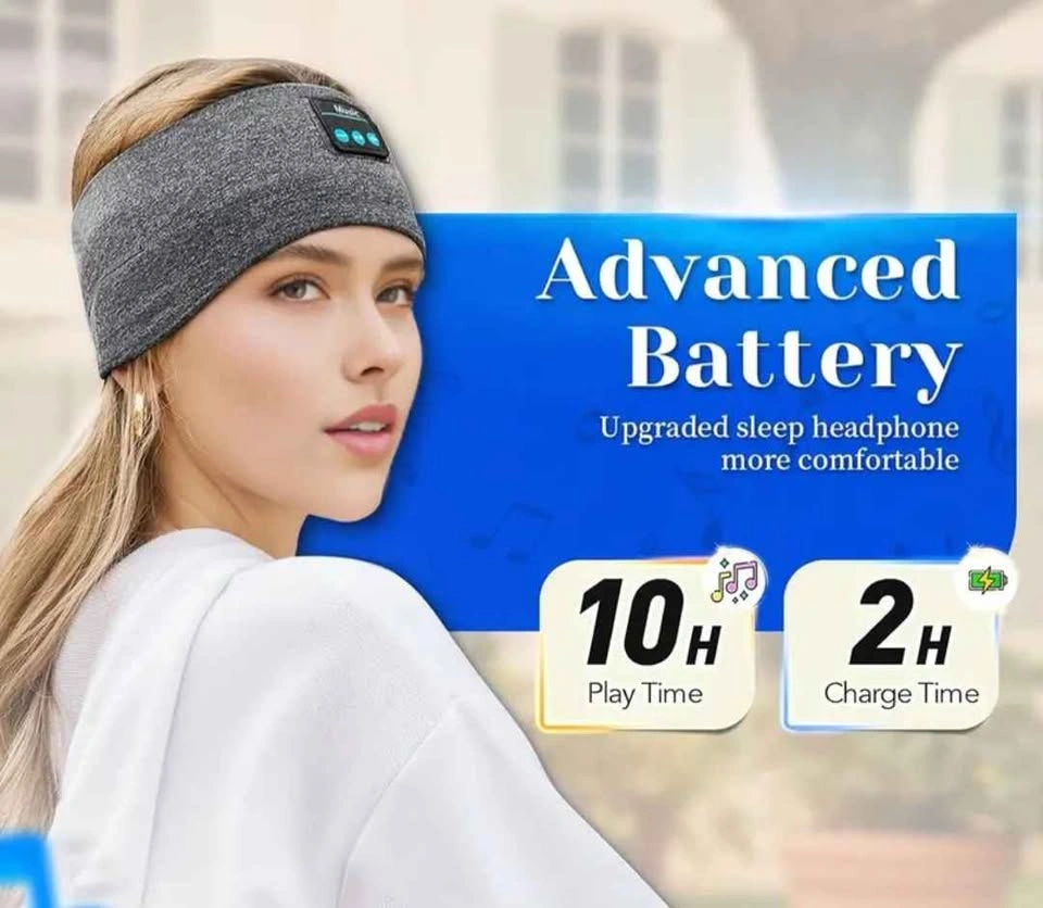New Wireless Headphones Soft Headband - USB Charging - photo 5