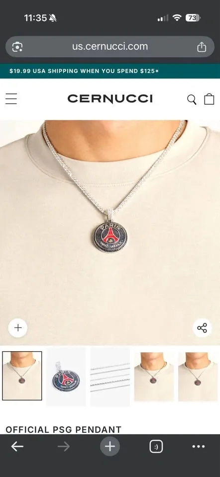 OFFICIAL PSG PENDANT - photo 2