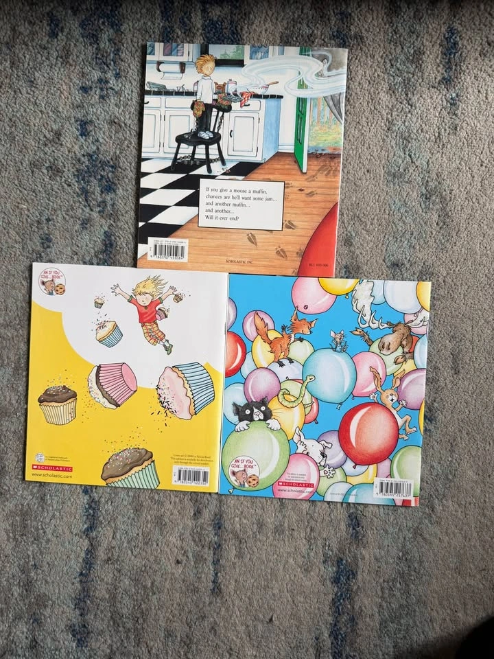 If You Give a Moose a Muffin, Cat a Cupcake, Pig a Party Books - photo 2