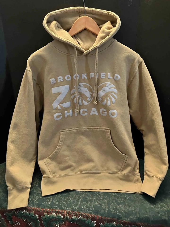 Brookfield Zoo Hooded Sweatshirt - Size Adult Small