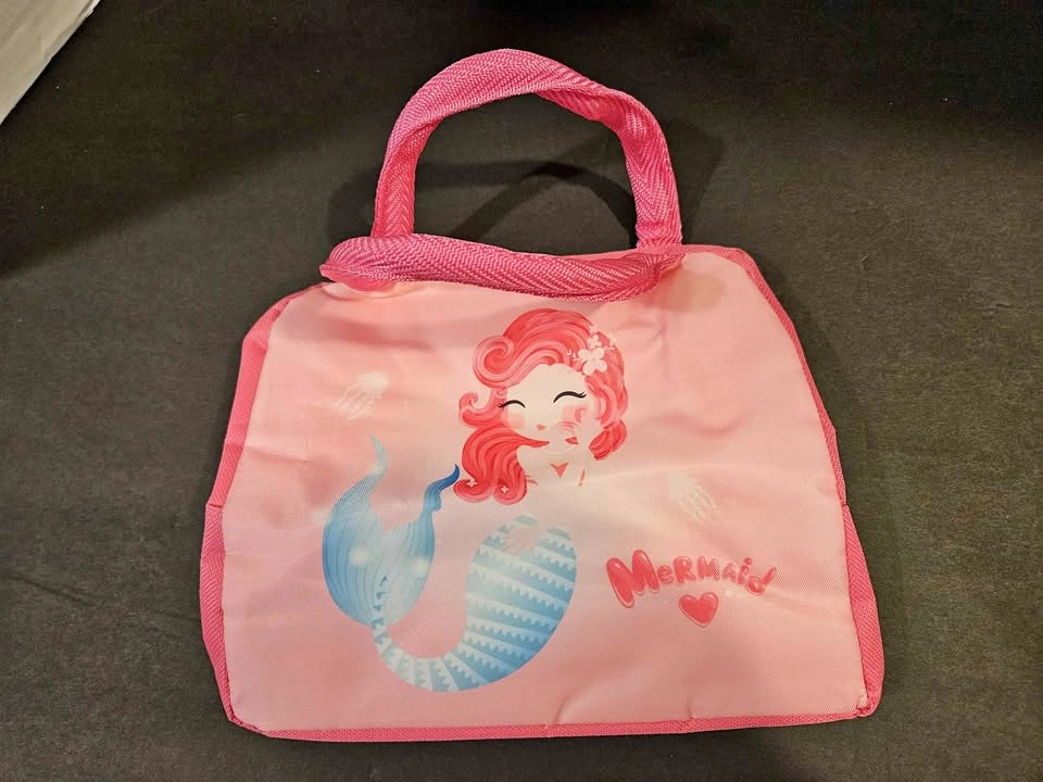 New Pink Mermaid Insulated Lunch Bag