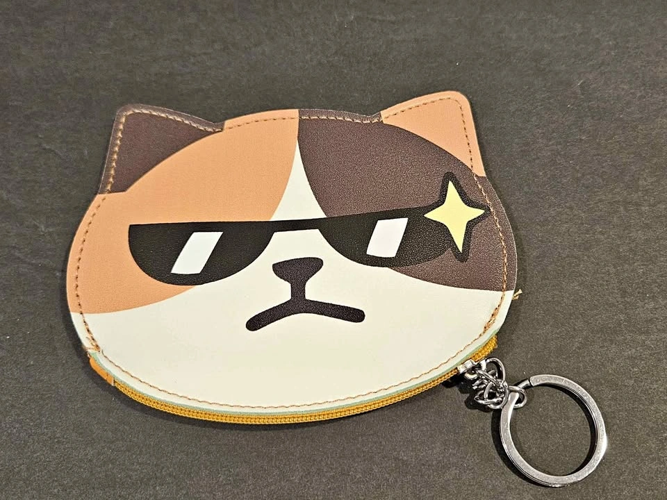 New Kitty Cat Coin Purse Keychain