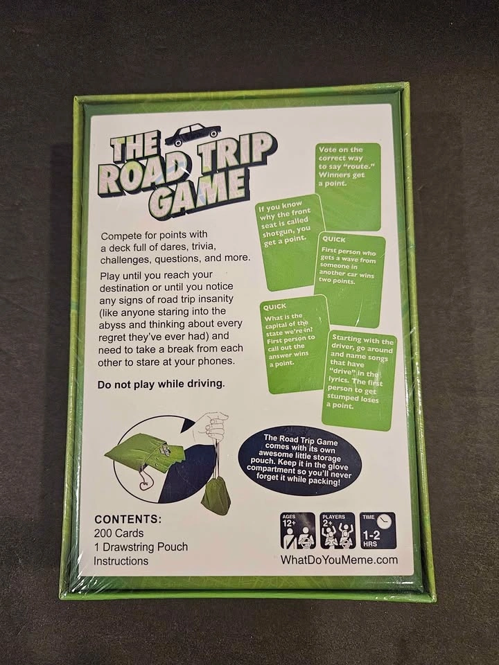 New Unopened The Road Trip Game What Do You Meme? Ages 12+ - photo 2