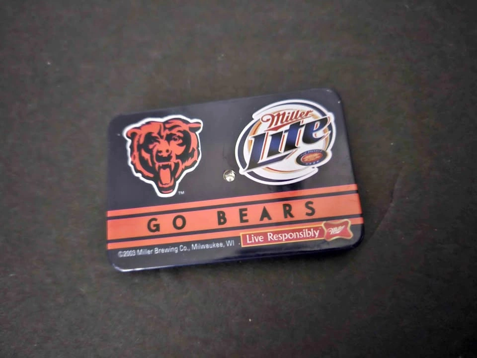 Light Up Chicago Bears Pin - Needs Batteries